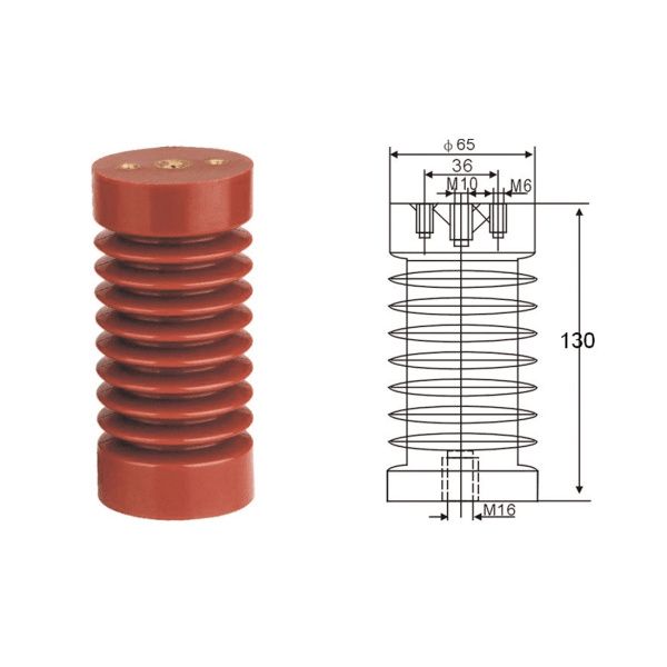 Изолятор опорный Deluxe ИОР-10-3,75 в интернет магазине Stels.kz