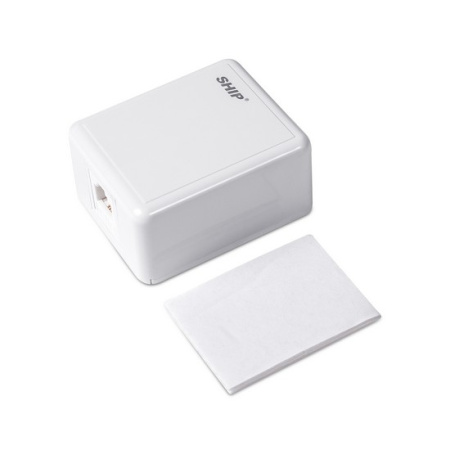 Розетка Настенная телекоммуникационная 1 Модуль SHIP A111 в интернет магазине Stels.kz