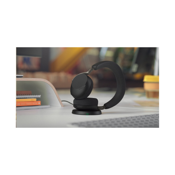 Гарнитура Jabra Evolve3 85 MS USB-C with Dongle Black в интернет магазине Stels.kz