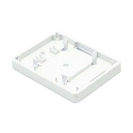 Розетка Настенная телекоммуникационная Под 1 Модуль SHIP A166-1B Белая в интернет магазине Stels.kz