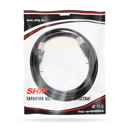 Патч Корд SHIP Cat.6 FTP LSZH RJ-45 2 м S7025BK0200-P в интернет магазине Stels.kz