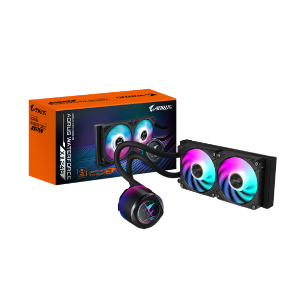 Кулер для процессора Gigabyte AORUS WATERFORCE X II 240 в интернет магазине Stels.kz