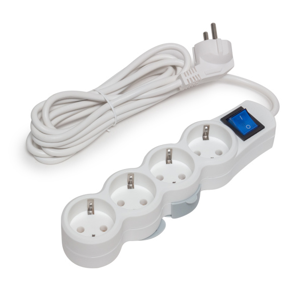 Сетевой фильтр SVC ZP4S-30M 3 м. 220 в. в интернет магазине Stels.kz