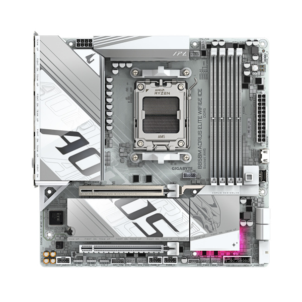 Купить не дорого Материнская плата Gigabyte B850M A ELT WF6E ICE в интернет магазине Stels.kz Материнская плата Gigabyte B850M A ELT WF6E ICE в интернет магазине Stels.kz