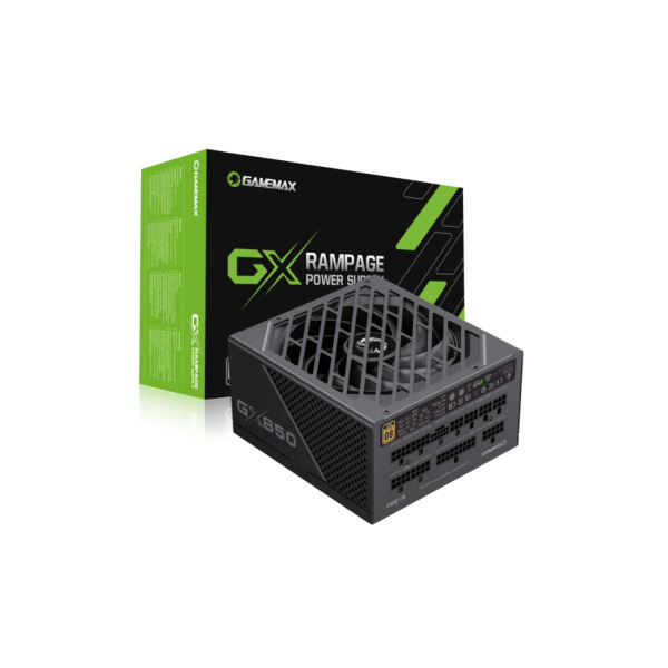 Блок питания Gamemax GX-850 PRO BK PCIE 5.0 ATX 3.0 в интернет магазине Stels.kz