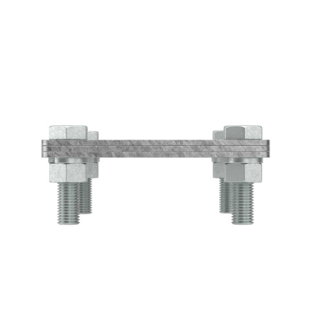 Соединитель полоса-полоса 80х80 мм DKC NG3105 горячеоцинкованная сталь в интернет магазине Stels.kz