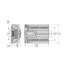 ПЛК М172 SE TM172PDG28R, M172 дисплей 28 I/O ETH 2 MODBUS в интернет магазине Stels.kz