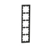Рамка MERTEN MTN4050-6534 D-Life 5 постовая антрацит