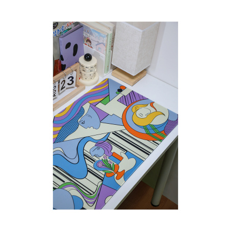 Коврик для компьютерной мыши Varmilo Picasso Blue Period XL ZDB079-01 в интернет магазине Stels.kz