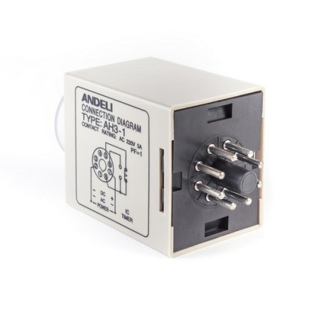 Реле времени ANDELI АH3-2 (0-60 min) AC 220V в интернет магазине Stels.kz