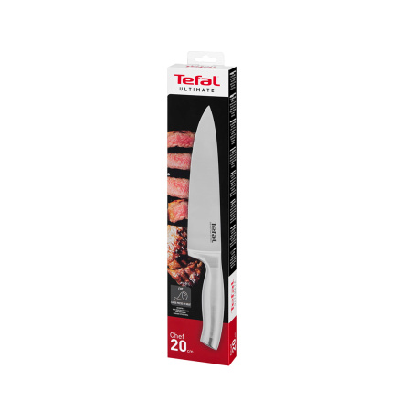Купить не дорого Нож поварской Tefal Ultimate K1700274 20 см в интернет магазине Stels.kz Нож поварской Tefal Ultimate K1700274 20 см в интернет магазине Stels.kz