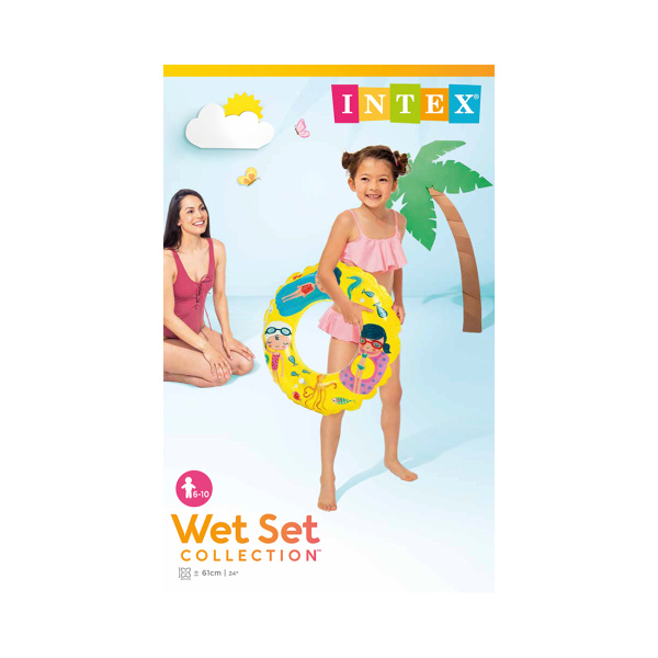 Надувной круг для плавания Intex 59242NP в интернет магазине Stels.kz