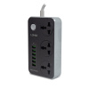 Сетевой фильтр LDNIO Universal SC3604 3 розетки 6*USB 5V/3.4A Портов 2м Сетевой фильтр LDNIO Universal SC3604 3 розетки 6*USB 5V/3.4A Портов 2м