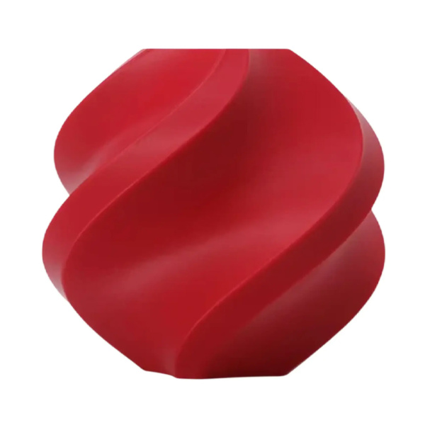 Филамент без катушки для 3D-печати Bambu Lab PLA Matte A01-R4-1.75-1000-SPLFREE (тёмно-красный)