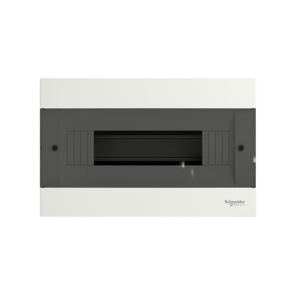 Щит встроенный SE EZ9EUA112 12 модулей дымчатая дверь в интернет магазине Stels.kz