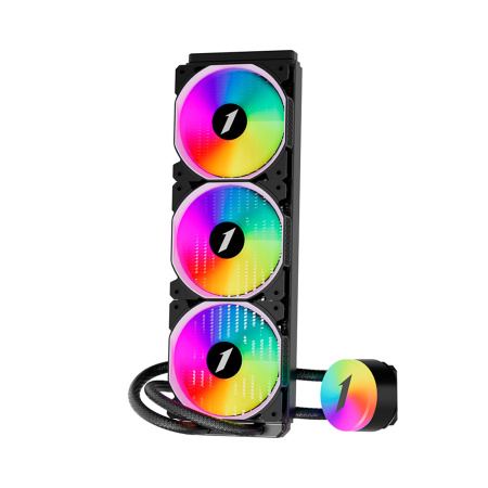 Кулер с водяным охлаждением 1STPLAYER TS2 360 BLACK в интернет магазине Stels.kz