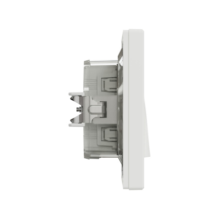 Переключатель одноклавишный SE EPH0400421 Asfora 10AX IP44 сборе быстрозажим. клеммы белый в интернет магазине Stels.kz