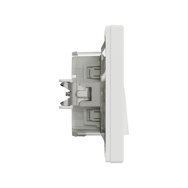 Переключатель одноклавишный SE EPH0400421 Asfora 10AX IP44 сборе быстрозажим. клеммы белый в интернет магазине Stels.kz