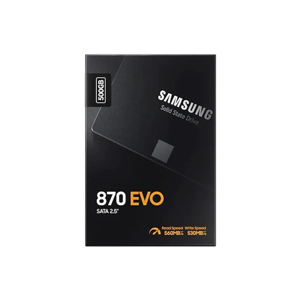 Купить не дорого Твердотельный накопитель SSD Samsung 870 EVO SSD 500 ГБ SATA 2.5" в интернет магазине Stels.kz Твердотельный накопитель SSD Samsung 870 EVO SSD 500 ГБ SATA 2.5" в интернет магазине Stels.kz