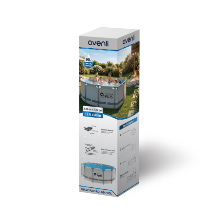 Каркасный бассейн Avenli 12363V63 в интернет магазине Stels.kz