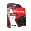 Набор кнопок на клавиатуру HyperX PBT Keycaps Full Key Set (Black) 519P1AA#ACB в интернет магазине Stels.kz