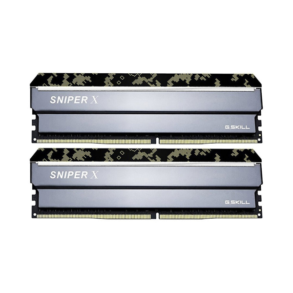 Комплект модулей памяти G.SKILL SniperX F4-3200C16D-16GSXKB DDR4 16GB (Kit 2x8GB) 3200MHz в интернет магазине Stels.kz