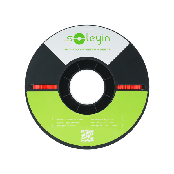 Филамент для 3D-печати Creality Soleyin Ultra PLA 3301010602 (клубничный крем)