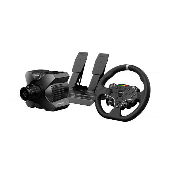 Комплект для симрейсинга MOZA R3 (база R3, руль ESX, двойные педали SR-P Lite, настольный зажим) в интернет магазине Stels.kz