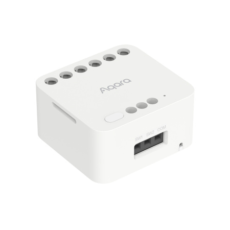 Реле двухканальное с сухим контактом Aqara Dual Relay Module T2 в интернет магазине Stels.kz
