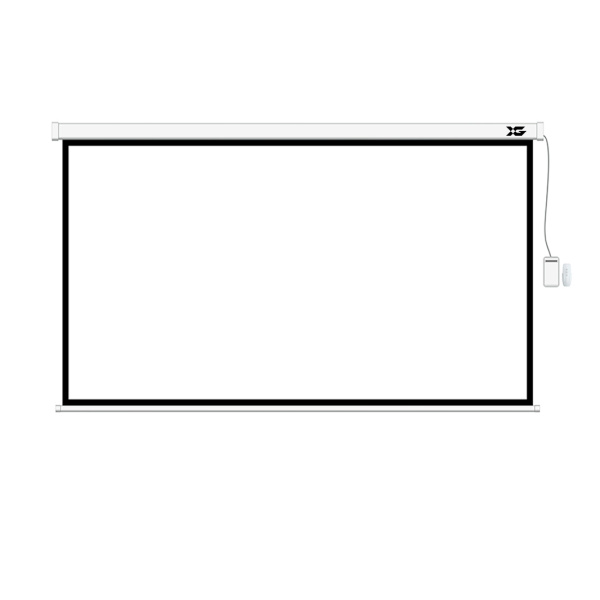 Экран моторизированный (с пультом Д/У) XG DLS-ERC240x135W (94"х53"), Ø - 108", 16:9 Экран моторизированный (с пультом Д/У) XG DLS-ERC240x135W (94"х53"), Ø - 108", 16:9
