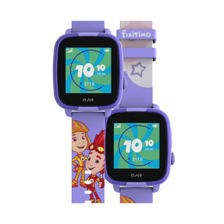 Смарт часы Elari FixiTime Fun Violet в интернет магазине Stels.kz