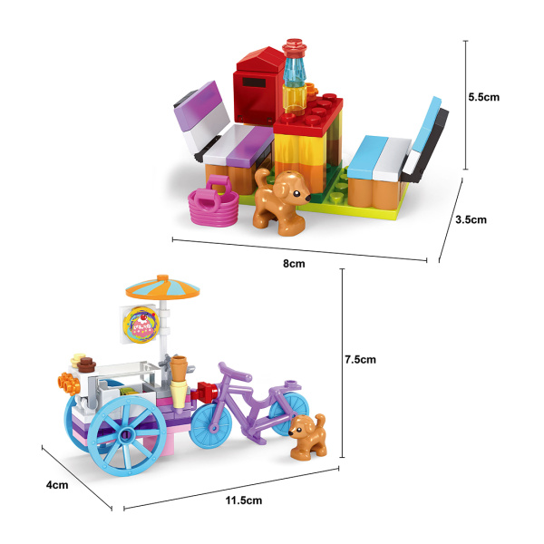 Игровой конструктор Keyixing 24421 МИР ЧУДЕС (157 деталей в наборе) в интернет магазине Stels.kz