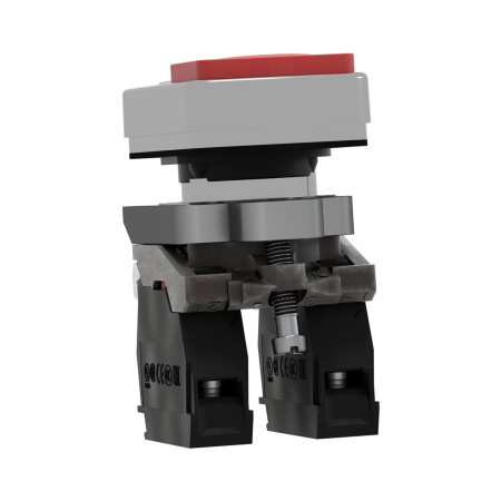 Кнопка двойная SE XB4BW73731M5 с маркировкой 22мм + LED в интернет магазине Stels.kz