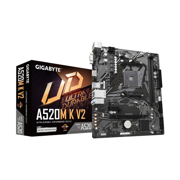 Материнская плата Gigabyte A520M K V2 Материнская плата Gigabyte A520M K V2