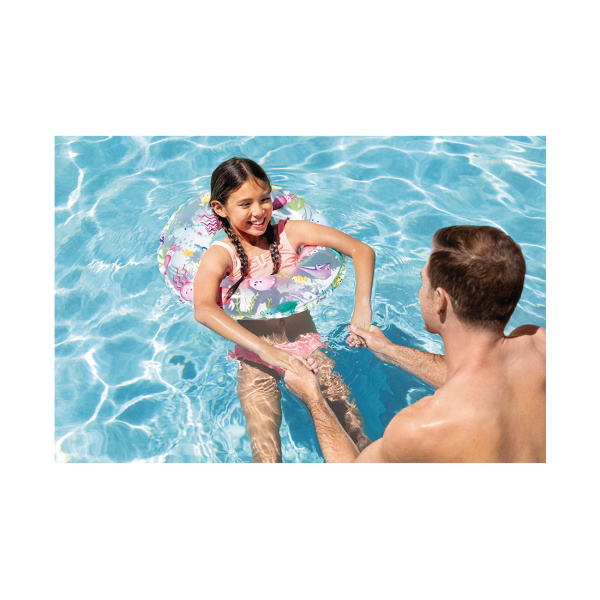 Надувной круг для плавания Intex 59241NP в интернет магазине Stels.kz