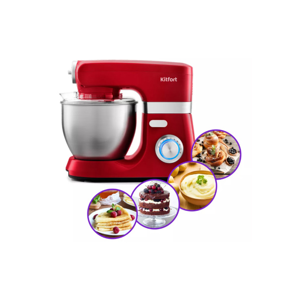 Купить не дорого Планетарный миксер Kitfort КТ-1348-1 (красный) в интернет магазине Stels.kz Планетарный миксер Kitfort КТ-1348-1 (красный) в интернет магазине Stels.kz