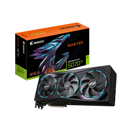 Видеокарта Gigabyte (GV-N507TAORUS M-16GD) RTX5070Ti AORUS MASTER 16G в интернет магазине Stels.kz