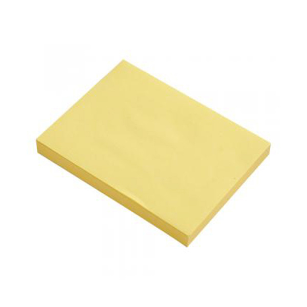 Стикеры бумажные самоклеющиеся Comix D5003, 76х101 мм., 100 л., упак./12 шт., жёлтый в интернет магазине Stels.kz