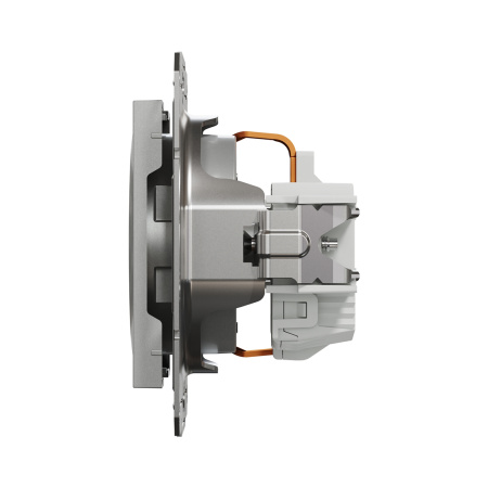 Розетка SE EPH2900161 Asfora с заземлением 16А механизм винтовой алюминий в интернет магазине Stels.kz