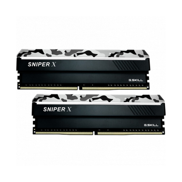 Комплект модулей памяти G.SKILL SniperX F4-3200C16D-16GSXWB DDR4 16GB (Kit 2x8GB) 3200MHz в интернет магазине Stels.kz