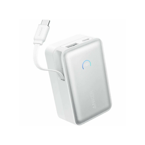Портативный внешний аккумулятор Anker Nano 10000mAh 45W (A1638H21) Белый в интернет магазине Stels.kz