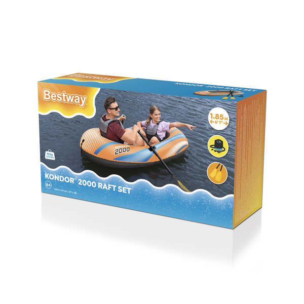 Лодка надувная Bestway 61142 в интернет магазине Stels.kz