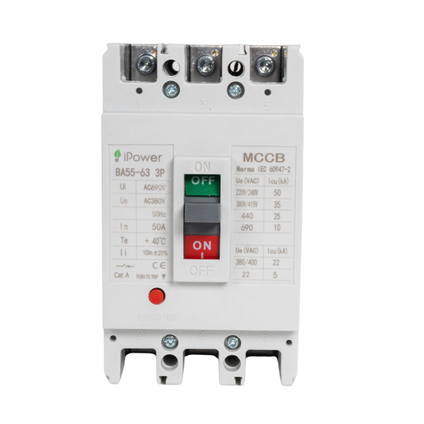 Автоматический выключатель iPower ВА55-63 3P 50A в интернет магазине Stels.kz