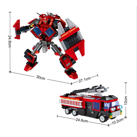 Игровой конструктор Keyixing 25711 КАПИТАН (429 деталей в наборе) в интернет магазине Stels.kz