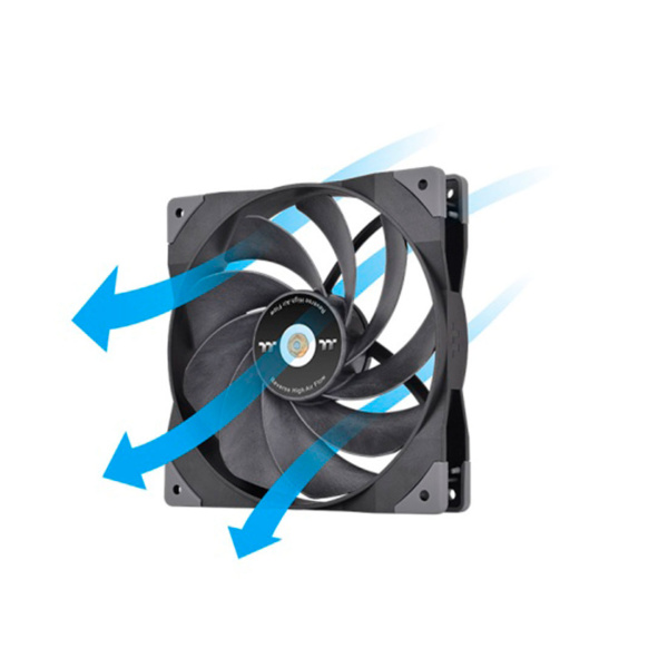 Кулер для компьютерного корпуса Thermaltake SWAFAN GT14 PC Cooling Fan TT Premium Edition в интернет магазине Stels.kz