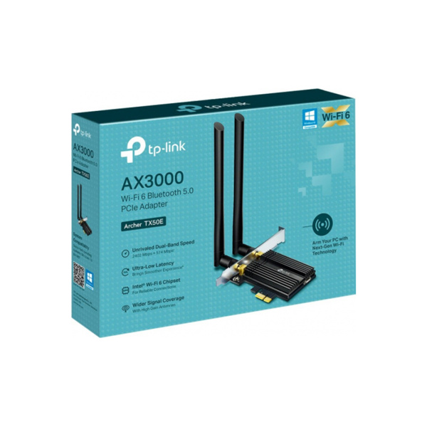 Сетевая карта TP-Link Archer TX50E в интернет магазине Stels.kz
