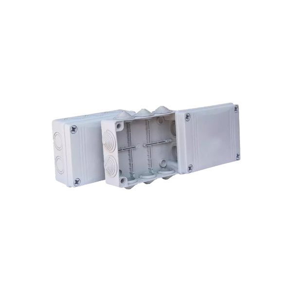 Коробка распаячная KSC 11-307 110х150х50 для открытого монтажа с резиновыми вводами IP55 Коробка распаячная KSC 11-307 110х150х50 для открытого монтажа с резиновыми вводами IP55