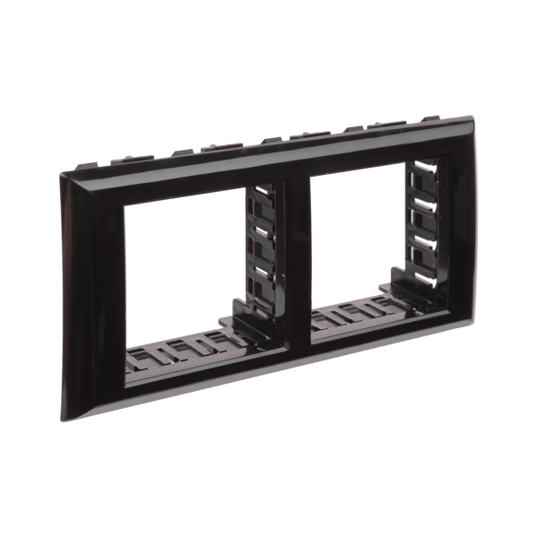 Рамка-суппорт "Avanti" для "In-liner Front" черный 4 модуля DKC 4402914 Чёрный