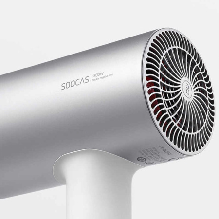 Фен для волос Soocas H5 Hair Dryer Серебристый в интернет магазине Stels.kz