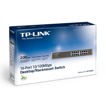 Коммутатор TP-Link TL-SF1016DS в интернет магазине Stels.kz
